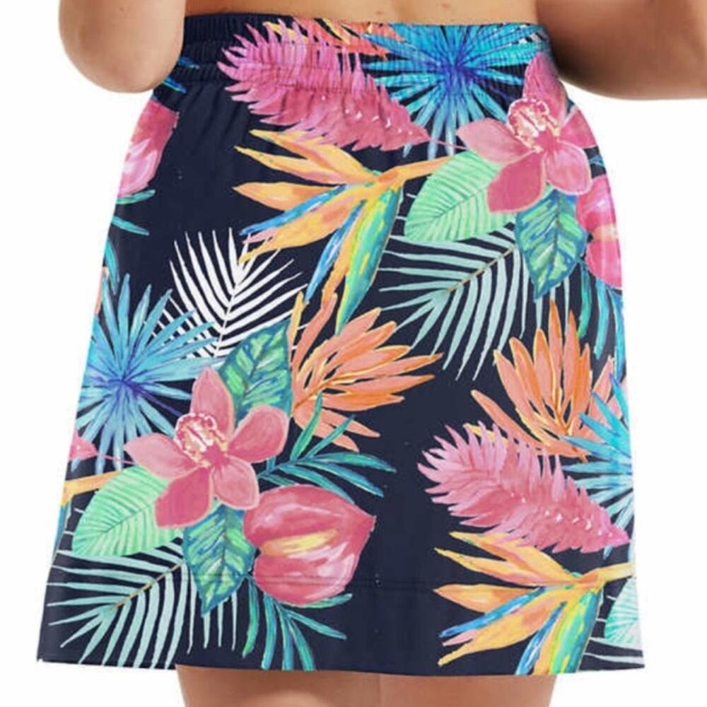 Speedo Women's Lightweight Swim Skort "Hot Coral" NWT Size Large - Picture 12 of 16